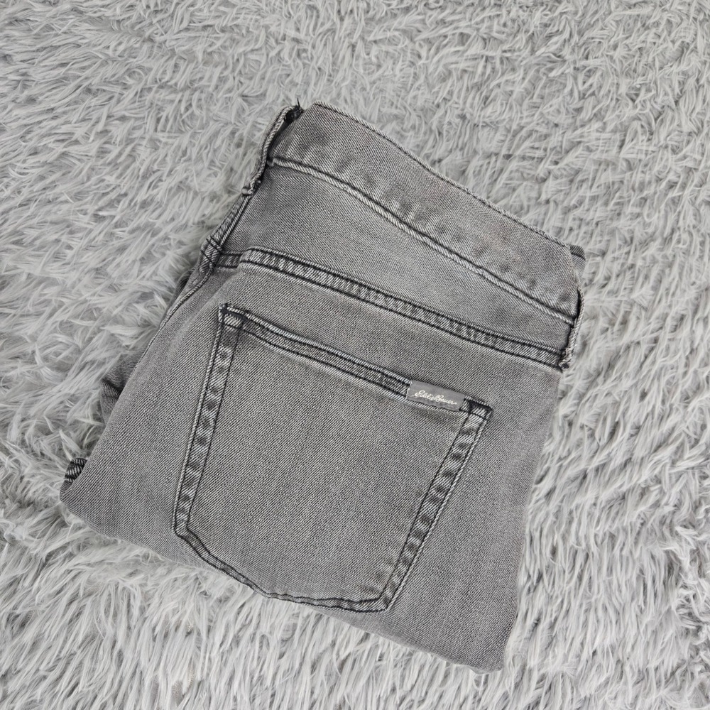 Classic Women's Gray Denim Jeans - Lined